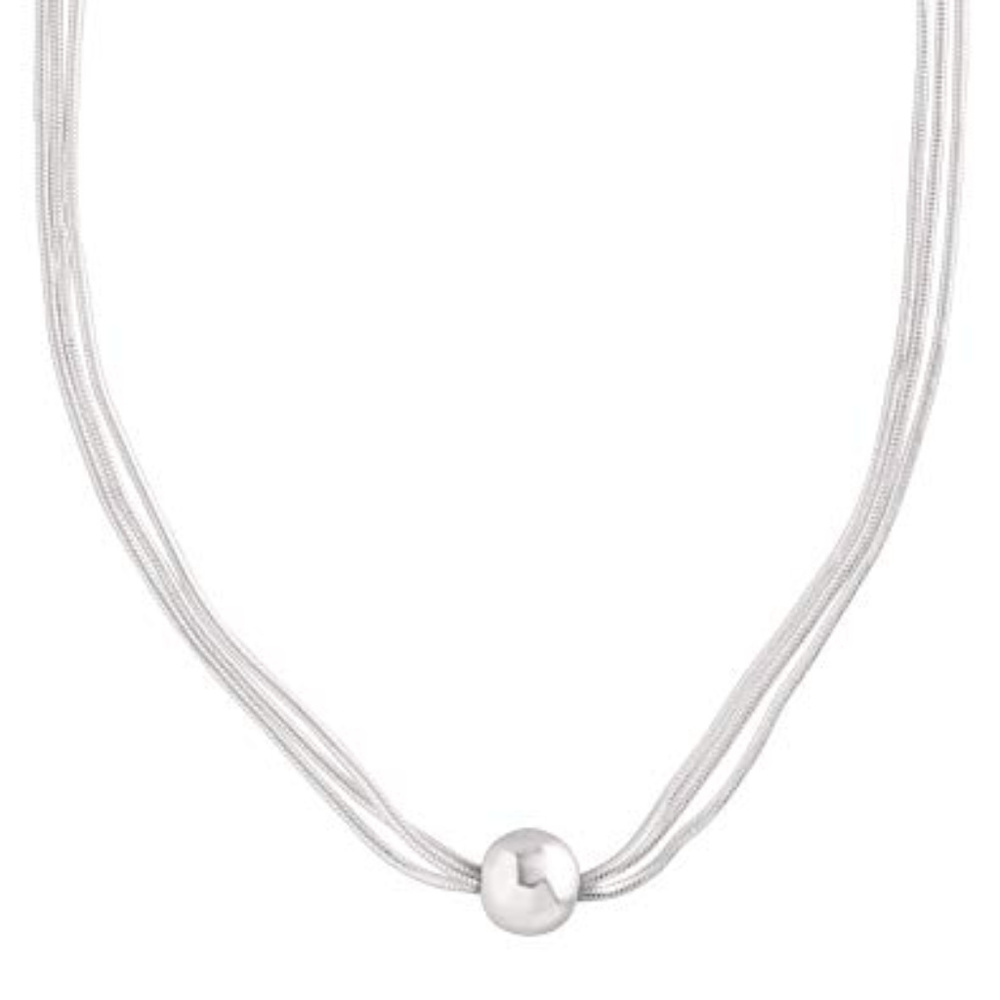 N0914 Silpada THOREAU Ball Necklace (b)